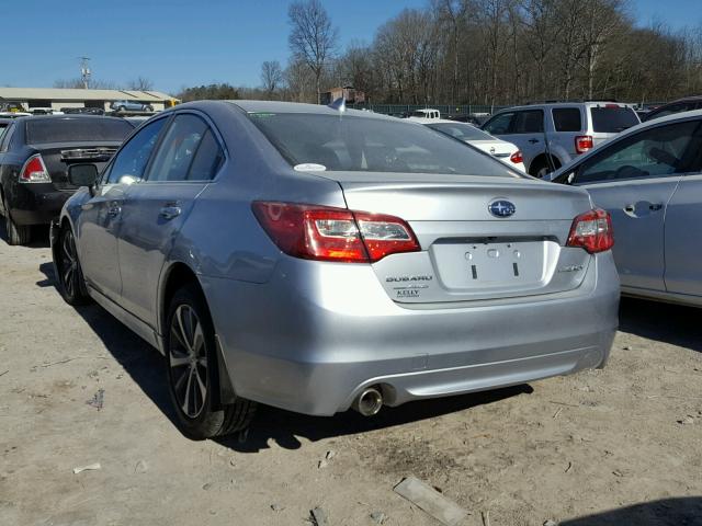 4S3BNBN6XG3056796 - 2016 SUBARU LEGACY 2.5 SILVER photo 3