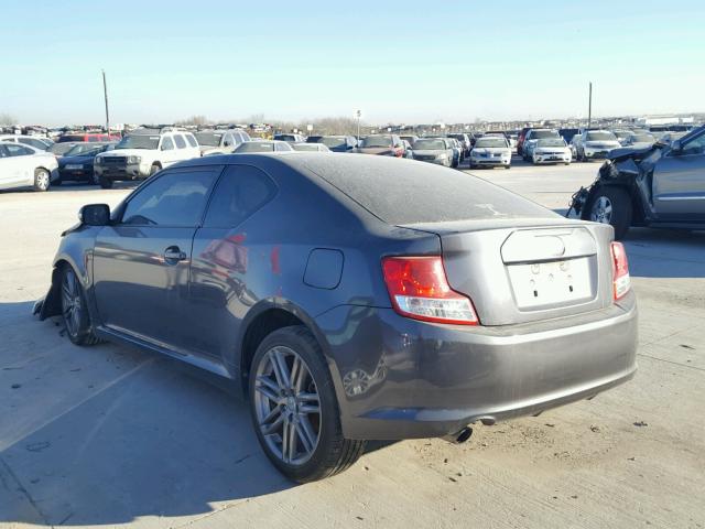 JTKJF5C73C3031456 - 2012 TOYOTA SCION TC GRAY photo 3