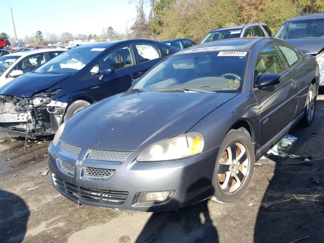 4B3AG52H54E043869 - 2004 DODGE STRATUS R/ GRAY photo 2