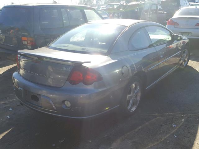 4B3AG52H54E043869 - 2004 DODGE STRATUS R/ GRAY photo 4