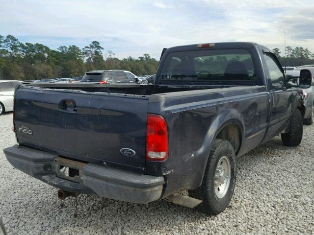 1FTNF20L1XEC23686 - 1999 FORD F250 SUPER BLUE photo 4