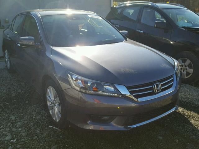 1HGCR2F80FA117402 - 2015 HONDA ACCORD EXL GRAY photo 1