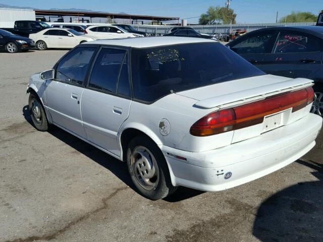 1G8ZK5574NZ250200 - 1992 SATURN SL2 WHITE photo 3