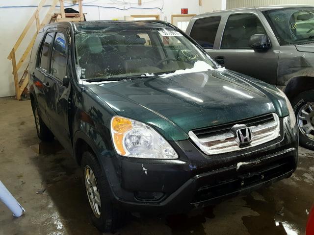 JHLRD78813C016356 - 2003 HONDA CR-V EX GREEN photo 1