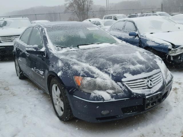 JH4KB16546C010144 - 2006 ACURA RL BLUE photo 1