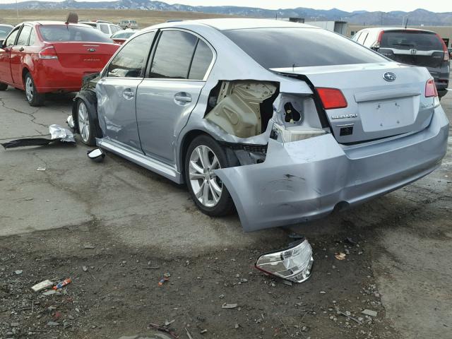 4S3BMCC65D3048421 - 2013 SUBARU LEGACY 2.5 SILVER photo 3