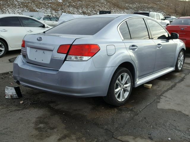 4S3BMCC65D3048421 - 2013 SUBARU LEGACY 2.5 SILVER photo 4