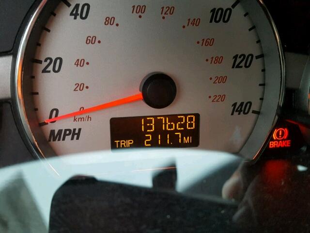 1G8AY12P85Z120669 - 2005 SATURN ION REDLIN RED photo 8