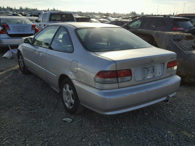 1HGEJ8246YL108619 - 2000 HONDA CIVIC EX SILVER photo 3