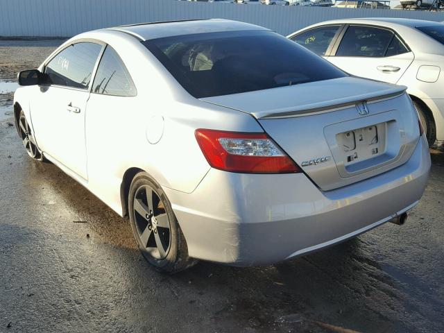 2HGFG12867H535405 - 2007 HONDA CIVIC EX 银色 照片 3