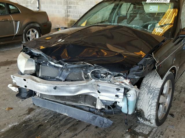 1G8AL55F06Z148234 - 2006 SATURN ION LEVEL BLACK photo 9