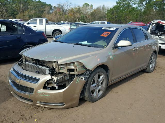 1G1ZH57BX8F153829 - 2008 CHEVROLET MALIBU 1LT 棕色 照片 2