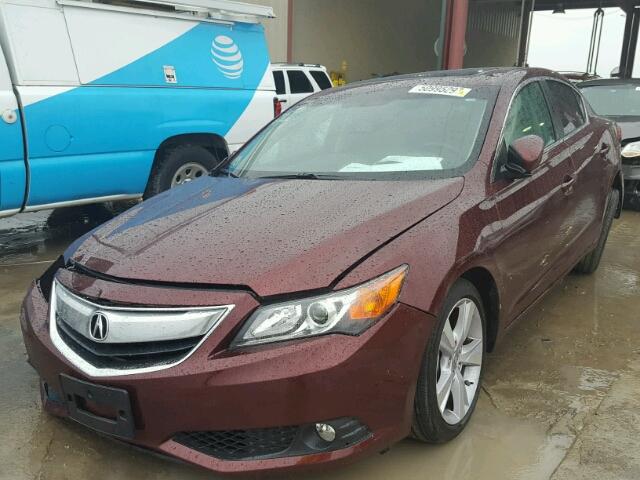 19VDE1F73FE001391 - 2015 ACURA ILX 20 TEC BURGUNDY photo 2