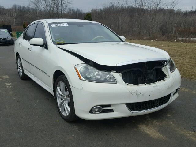 JNKCY01F19M851818 - 2009 INFINITI M35 BASE WHITE photo 1