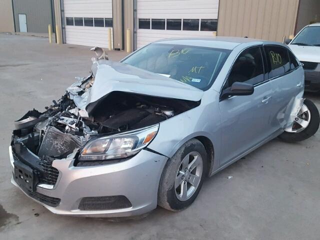 1G11B5SL9EF271171 - 2014 CHEVROLET MALIBU LS SILVER photo 2