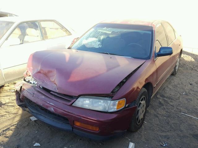 JHMCD5548RC043098 - 1994 HONDA ACCORD LX MAROON photo 2