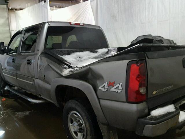 1GCHK23D56F214253 - 2006 CHEVROLET SILVERADO GRAY photo 9