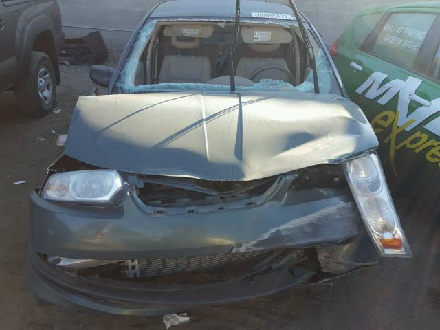 1G8AZ58F27Z164110 - 2007 SATURN ION LEVEL GREEN photo 7