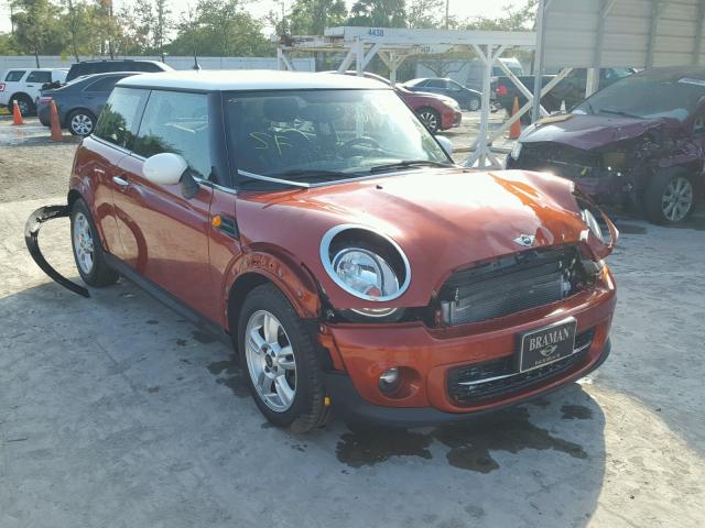 WMWSU3C50DT685091 - 2013 MINI COOPER RED photo 1