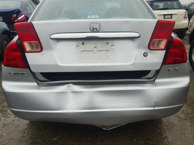 2HGES26732H539180 - 2002 HONDA CIVIC EX 银色 照片 9