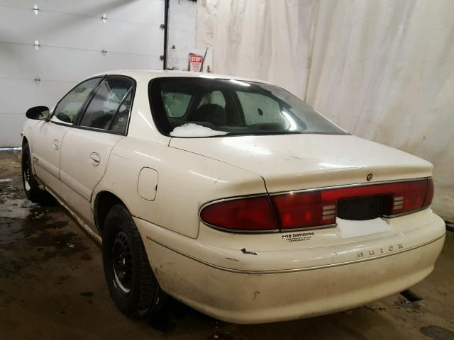 2G4WS52J321117985 - 2002 BUICK CENTURY CU WHITE photo 3