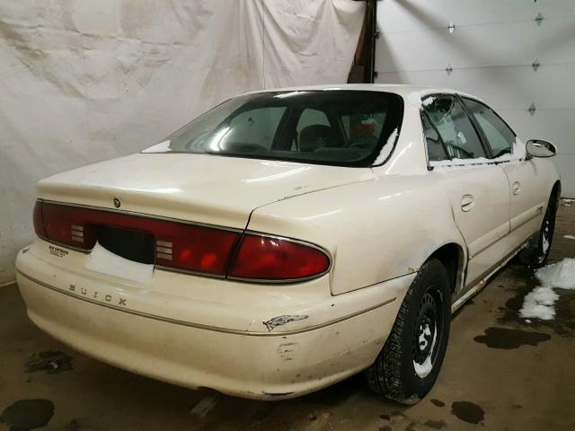 2G4WS52J321117985 - 2002 BUICK CENTURY CU WHITE photo 4