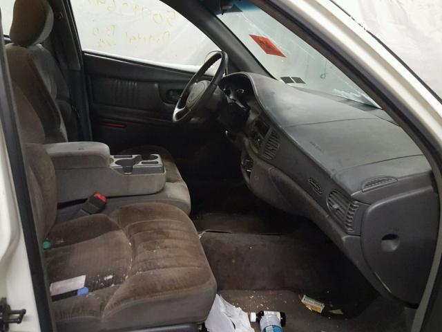 2G4WS52J321117985 - 2002 BUICK CENTURY CU WHITE photo 5