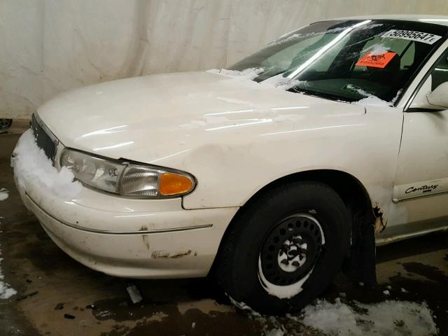 2G4WS52J321117985 - 2002 BUICK CENTURY CU WHITE photo 9