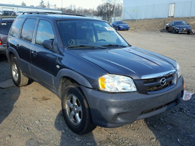 4F2YZ92Z16KM33977 - 2006 MAZDA TRIBUTE I GRAY photo 1