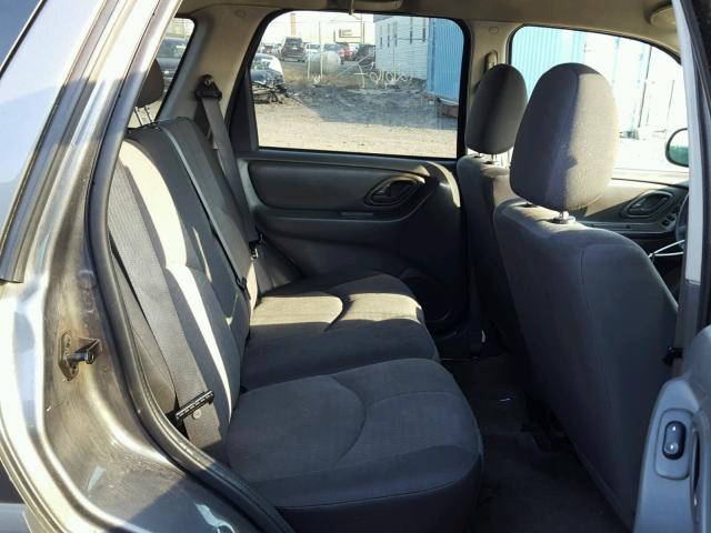 4F2YZ92Z16KM33977 - 2006 MAZDA TRIBUTE I GRAY photo 6