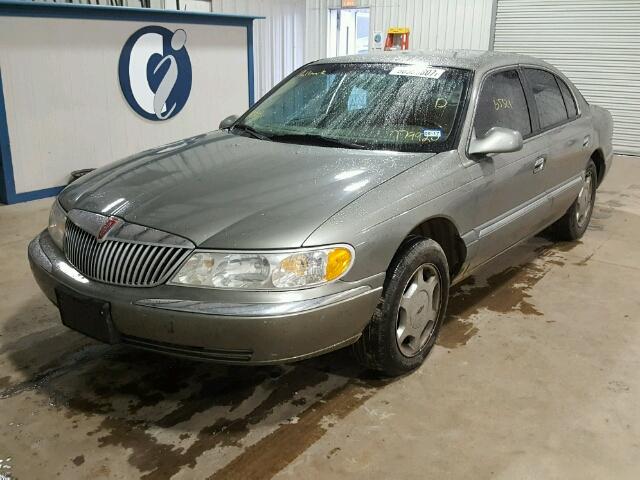 1LNHM97V3YY779920 - 2000 LINCOLN CONTINENTA GRAY photo 2