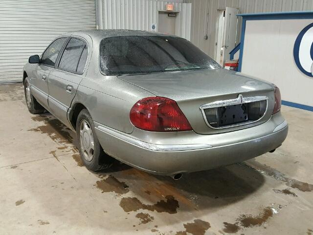 1LNHM97V3YY779920 - 2000 LINCOLN CONTINENTA GRAY photo 3