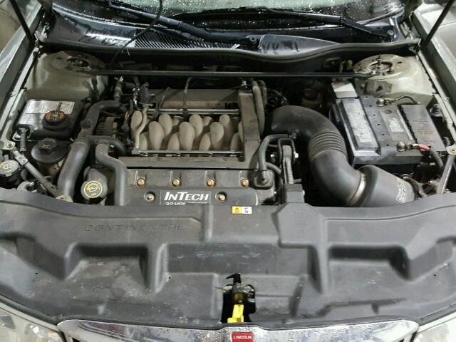 1LNHM97V3YY779920 - 2000 LINCOLN CONTINENTA GRAY photo 7