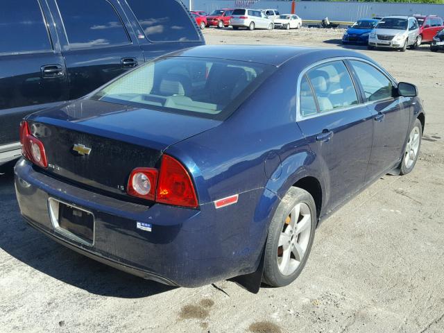 1G1ZG57NX94151251 - 2009 CHEVROLET MALIBU LS 蓝色 照片 4