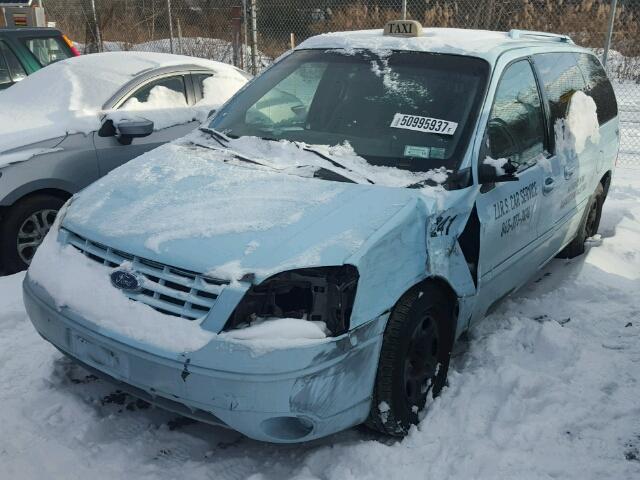 2FMZA51656BA45734 - 2006 FORD FREESTAR S BLUE photo 2