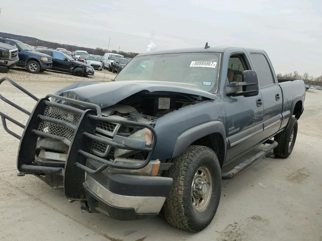 1GCHK23DX6F178009 - 2006 CHEVROLET SILVERADO GRAY photo 2