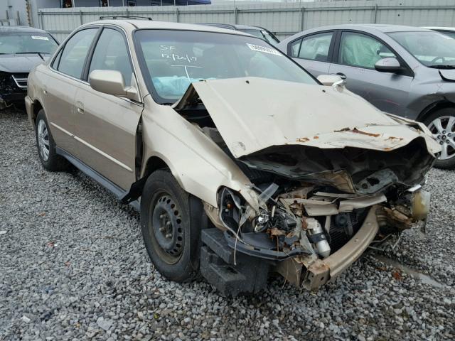 1HGCG56461A098903 - 2001 HONDA ACCORD LX TAN photo 1