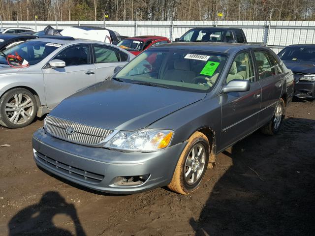 4T1BF28B01U181499 - 2001 TOYOTA AVALON XL GREEN photo 2