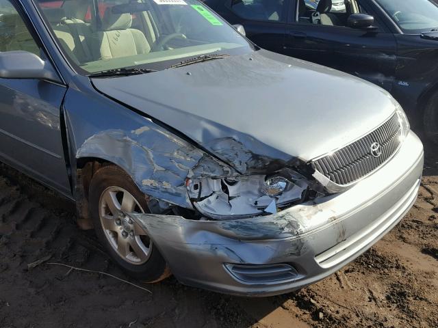 4T1BF28B01U181499 - 2001 TOYOTA AVALON XL GREEN photo 9