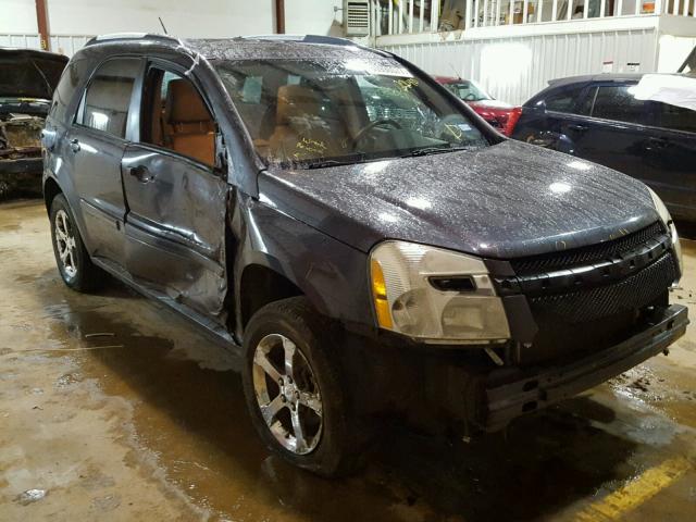 2CNDL63F876062240 - 2007 CHEVROLET EQUINOX LT CHARCOAL photo 1