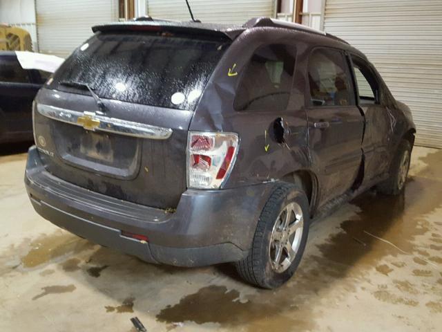 2CNDL63F876062240 - 2007 CHEVROLET EQUINOX LT CHARCOAL photo 4