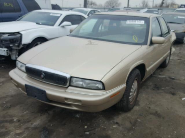 2G4WB52L2S1412187 - 1995 BUICK REGAL CUST BROWN photo 2