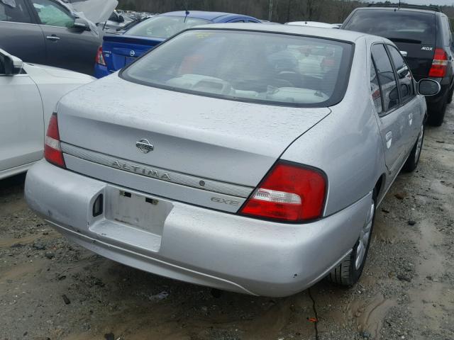 1N4DL01D21C168691 - 2001 NISSAN ALTIMA XE SILVER photo 4