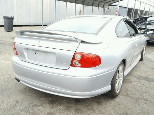 6G2VX12G54L262903 - 2004 PONTIAC GTO SILVER photo 4