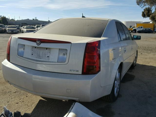 1G6DP567950142761 - 2005 CADILLAC CTS HI FEA WHITE photo 4