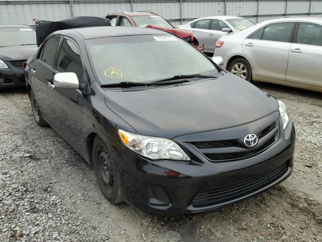 5YFBU4EE0CP026827 - 2012 TOYOTA COROLLA BA BLACK photo 1