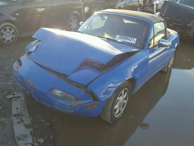 JM1NA351XL0119068 - 1990 MAZDA MX-5 MIATA BLUE photo 2