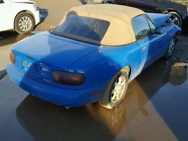 JM1NA351XL0119068 - 1990 MAZDA MX-5 MIATA BLUE photo 4