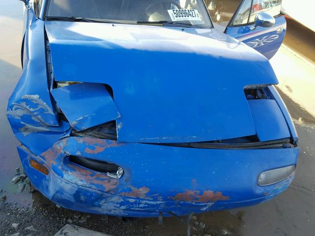 JM1NA351XL0119068 - 1990 MAZDA MX-5 MIATA BLUE photo 7