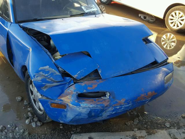 JM1NA351XL0119068 - 1990 MAZDA MX-5 MIATA BLUE photo 9